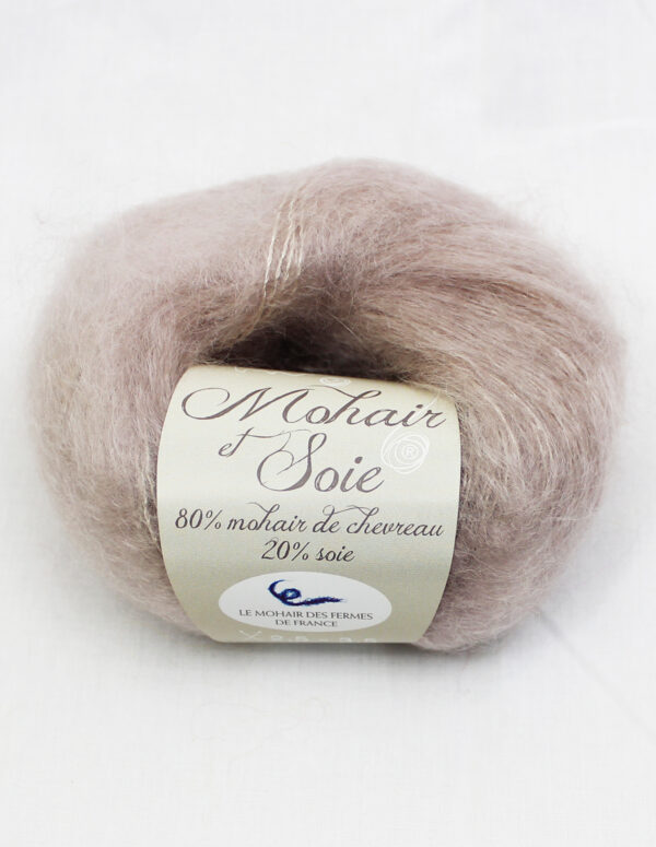 Pelote Mohair et Soie - GREIGE 1 - Une Ferme à la Bassette