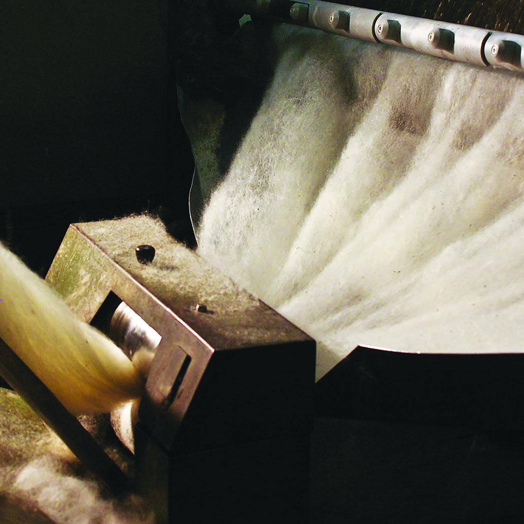 filature mohair - Mohair des Fermes de France - Elevage chèvres Angora Alsace