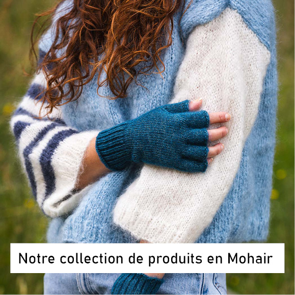 notre collection de produits en mohair - une ferme à la bassette