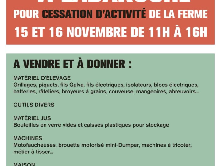 Vide Grenier de la Ferme
